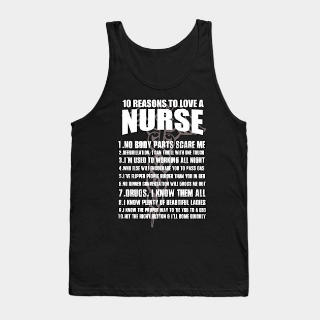 Nurse Tank Top by Dojaja